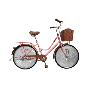 Vélo <span class=keywords><strong>de</strong></span> <span class=keywords><strong>ville</strong></span> urbain pour <span class=keywords><strong>femme</strong></span> avec fourche en acier à vitesse unique 26 '/28' Bicyclette <span class=keywords><strong>Prix</strong></span> d'usine Dames - Product Image 1