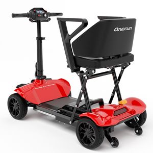 Vehículo Eléctrico de Cuatro Ruedas OneRun para Personas Mayores con Asiento Plegable y Amortiguación, Ruedas de 20 Pulgadas, Alimentado por Batería de Litio - Product Image 3