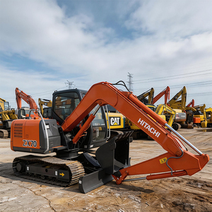 Mini excavadora usada Hitachi ZX70, en estado original, pocas horas de trabajo, rentable, con abundantes repuestos. - Product Image 3