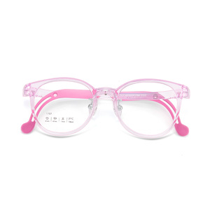 Montura de gafas gruesa para niños, modelo 1707, antideslizante, montura completa para niños, con almohadillas nasales ajustables. - Product Image 1