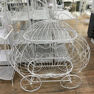 A granel blanco elegante 2m Carro de boda de <span class=keywords><strong>metal</strong></span> para Decoración - Product Image 4