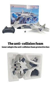 <span class=keywords><strong>SU57</strong></span> FX657โฟม EPP บินได้ <span class=keywords><strong>RC</strong></span> Plane 2 * แบตเตอรี่ EPP กันน้ำลายพลางเครื่องบินรบของเล่น <span class=keywords><strong>RC</strong></span> พร้อมไจโร3แกน - Product Image 5