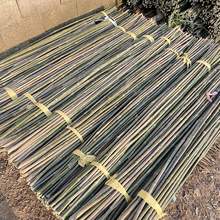 Дешевые Натуральные зеленые бамбуковые стойки Moso, бамбуковые стойки, используемые для сельского хозяйства