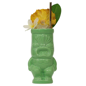 Tasse Tiki effrontée en céramique cool Tasse à cocktail Tiki en forme de petit gars effrontée <span class=keywords><strong>Les</strong></span> verres Tikis pour cocktail gardent votre cocktail au frais - Product Image 1