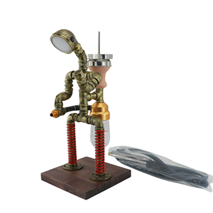 Robô especial para narguilé, novo modelo de mangueira única, conjunto completo de mangueira mecânica pesada, atacado, excelente qualidade, excelente preço, alumínio - Product Image 3