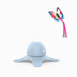 Jouet pour chat intelligent en plastique ABS interactif jouet pour chat écologique style moderne papillon jouet pour animaux de compagnie - Product Image 6
