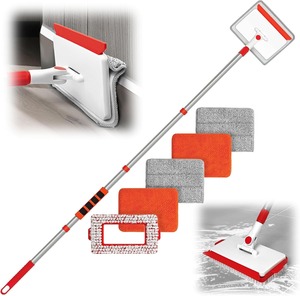 Serpillère professionnelle en microfibre pour plinthes - Nettoyez facilement les plinthes | |   Qualité professionnelle |   Lavable en machine - Product Image 1