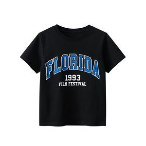 T-shirt à manches courtes en coton pour garçons adolescents, vêtements d'été pour enfants, haut à manches mi-longues pour enfants, à la mode, beau T-shirt pour garçons - Product Image 4