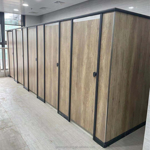 Thiết kế hiện đại nhỏ gọn Laminate <span class=keywords><strong>HPL</strong></span> nhà vệ sinh công cộng phân vùng đồng bộ nhà vệ sinh tủ - Product Image 3