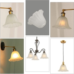 Factory Minimalist Modern Industrial European <strong>Ceiling</strong> Lamp <strong>Shade</strong> Opal White <strong>Glass</strong> Rustic <strong>for</strong> Indoor <strong>Light</strong> Covers Replacement - Product Image 3