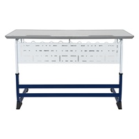 Meubles scolaires : Ensemble bureau et chaise pour étudiant, réglable en hauteur, durable et ergonomique