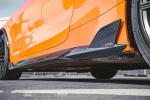 ชุดแต่งคาร์บอนไฟเบอร์แห้งสำหรับ BMW ซีรีส์ 4 G22 G430i SQ ประกอบด้วยลิ้นกันชนหน้า สปอยเลอร์ ดิฟฟิวเซอร์ สเกิร์ตข้าง ชุดแต่ง G22 G23 - Product Image 5