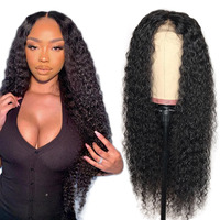 Livraison Gratuite Cheveux Brésiliens Pré-Épilés Vierge Densité Cheveux Humains Transparents pour Perruque Frontale Femmes Noires Échantillon Gratuit