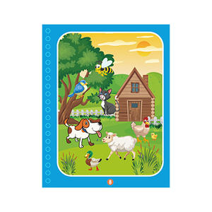 Libro <span class=keywords><strong>para</strong></span> <span class=keywords><strong>colorear</strong></span> de <span class=keywords><strong>animales</strong></span>, libros personalizados <span class=keywords><strong>para</strong></span> adolescentes, niños, pintura en inglés, Material de papel en idioma Bobby Good - Product Image 3