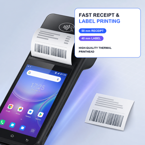 Android 10 Biometric Fingerprint Time Attendance Machine With Touchscreen Display And Temperature Measurement Feature - Product Image 3