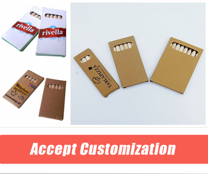 Ý Tưởng Quà Tặng Khuyến Mại 3.5 Inch Màu Bút Chì Mini Màu Bút Chì Thiết Lập Với Biểu Tượng Tùy Chỉnh Bằng Gỗ Màu Bút Chì Với Kraft Hộp Giấy - Product Image 5