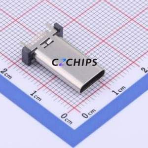 MC-110LD-L175 USB Connector Through hole Component (THT) Connector Type-C USB 3.1 Female Through Hole - Product Image 1