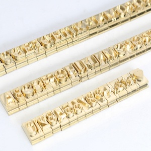 Moule de gaufrage personnalisé pour logo, lettres, chiffres et symboles en laiton, pour découpe de lettres de 6mm, 8mm, 10mm - Product Image 5