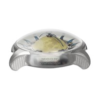 Reloj automático Sparktime Moon Walker creativo para hombre, esfera luminosa 3D visible hueca, reloj mecánico de diseño innovador para hombre