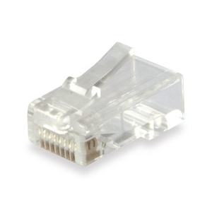 Connecteur RJ45 - kit de 100 unités, catégorie 6, idéal pour les réseaux de haute vitesse, avec une excellente qualité de transmission. * - Product Image 1