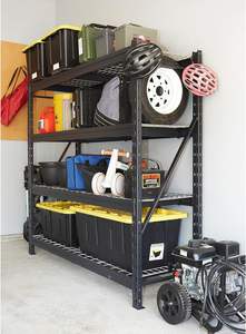 Estantería de acero industrial de 4 niveles 800 kgsCapacidad de carga Estante de almacenamiento de garaje - Product Image 4