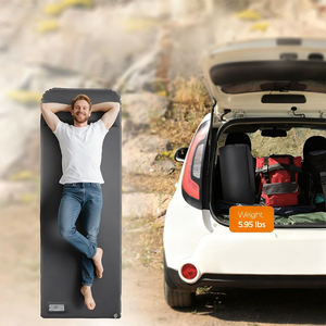Matelas de camping pour voiture, tapis de camping ultra-épais en mousse à mémoire de forme, matelas de couchage auto-gonflant avec pompe électrique - Product Image 2
