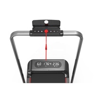 Caminadora Plegable, Caminadora para Debajo del Escritorio para Oficina en Casa con 12 Programas, Máquina para Caminar Portátil y Plegable