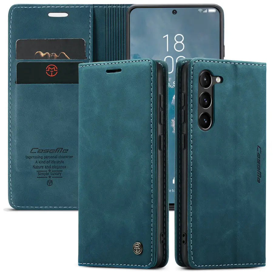 CaseMe Manufacture Online Shop for Samsung S23 ultra S22 FE S21 S20 S10 S9 PLUS S8 Case Accessories Flip Handy Wallet Card Case