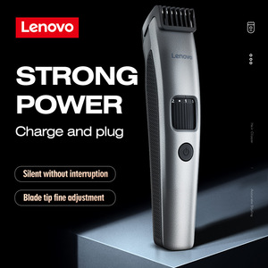 Cortadora de pelo con longitud ajustable, funciona con batería, cuerpo metálico, IPX7, resistente al agua, doble carga, para cortes caseros - Product Image 4