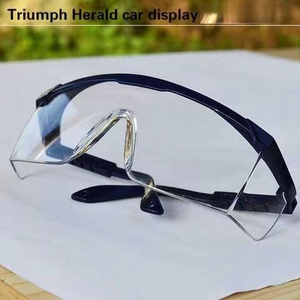 Wejump CE EN166 ANSI Z87.1 PC vật liệu an toàn kính xây dựng nơi làm việc bảo vệ kính cảnh báo giao thông cho mắt - Product Image 4