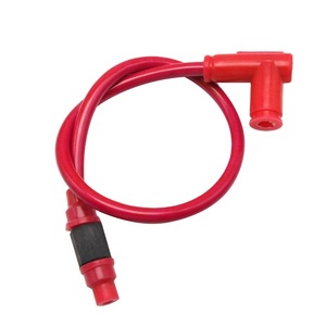Động cơ xe máy hệ thống đánh lửa hiệu suất cao <span class=keywords><strong>Spark</strong></span> <span class=keywords><strong>Plug</strong></span> Cáp kênh kép đánh lửa cuộn dây dây - Product Image 3