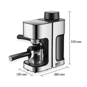 Semi-automatic Professional 2 Group Espresso Coffee Machine