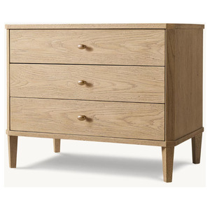 DELPHINE RHMAKER FURNITURE Table de chevet moderne de luxe avec tiroir pour chambre à coucher - Product Image 3