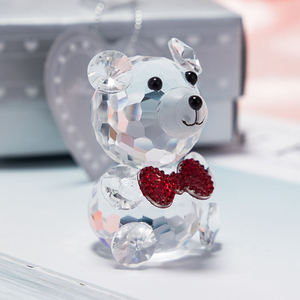 Cadeaux de fête de bébé, ours en cristal de marque pour les invités, cadeaux de baptême pour bébé et cadeaux - Product Image 4