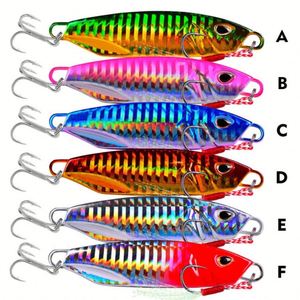 Leurre métallique de haute qualité 10G-50G pour la pêche au bar, au brasier et au marlin - Pêche en rivière et en mer - Product Image 1