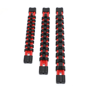 Ổ cắm tổ chức 1/4 1/2 3/8 inch xách tay PVC nhựa ổ cắm Clip đường sắt chủ cho hộp công cụ ngăn kéo ổ đĩa ổ cắm khay - Product Image 2