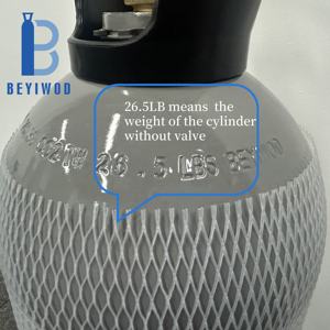2.5L-20L DOT3AL Bouteille de réservoir de bouteille de <span class=keywords><strong>CO2</strong></span> en aluminium pour l'approvisionnement en gaz de boisson - Product Image 4