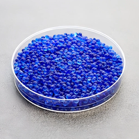 Perles déshydratantes en gel de silice bleu changeant de couleur, haute capacité d'absorption d'humidité, réutilisables pour armoire à armes et placard
