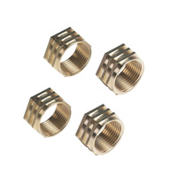 Raccord hexagonal en laiton sur mesure - Coude et connecteur droit filetés mâle/femelle