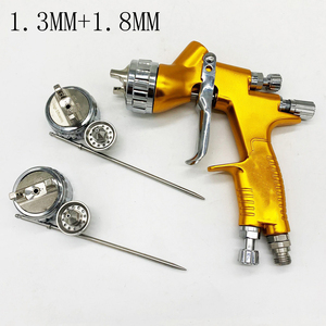 Pistola <span class=keywords><strong>de</strong></span> Pintura <span class=keywords><strong>para</strong></span> Automóviles HVLP <span class=keywords><strong>de</strong></span> Alta Calidad, Fabricada en Aluminio y ABS, Pistola <span class=keywords><strong>de</strong></span> Aire Neumática Profesional <span class=keywords><strong>para</strong></span> Repintado <span class=keywords><strong>de</strong></span> Automóviles, Aerógrafo <span class=keywords><strong>de</strong></span> Doble Acción - Product Image 4