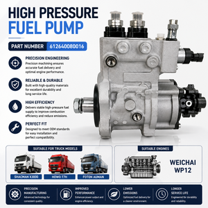 <span class=keywords><strong>Pompe</strong></span> d'<span class=keywords><strong>injection</strong></span> de carburant 612640080040 pour moteur <span class=keywords><strong>diesel</strong></span> de camion lourd Weichai WP13H SINOTRUK HOWO SITRAK SHACMAN X6000 X5000 - Product Image 1