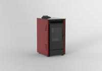 Poêle extérieur au charbon de bois Jikokoa 7,5 kW, chauffage industriel, foyer, chauffage au granulés