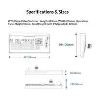 Clavier de contrôle JYS100pro pour Vmix & LiveMagic, contrôle de commutation Pan-Tilt, fabriqué en Chine
