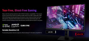 Monitor para juegos ASUS ROG Strix XG27UCSR de modo dual, 27 pulgadas, 3840*2160 (4K 160Hz o FHD 324Hz) 0.3ms - Product Image 5
