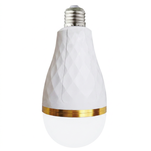 หลอดไฟ LED 20W สำหรับกรณีฉุกเฉิน ขั้ว E27 แบบ DOB แรงดันไฟฟ้า AC85V-265V วัสดุ PP แบตเตอรี่ลิเธียม 2*1200mA ชิป SMD 2835 เส้นผ่านศูนย์กลาง 80 มม. CRI 85 1300 - Product Image 1