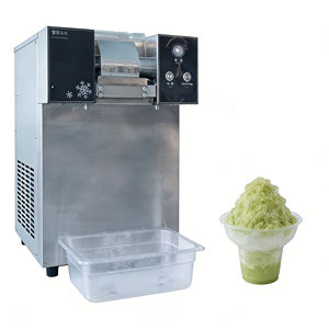 Máquina profesional para hacer hielo en escamas, ideal para Bingsu coreano, cafeterías, tiendas de dulces y cocinas, produce hielo de textura fina y con motor silencioso. - Product Image 3
