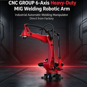 Bras robotisé de soudage MIG à 6 axes haute performance CNC GROUP, manipulateur de soudage automatique industriel, fourniture directe d'usine - Product Image 1