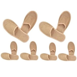 Zapatillas de yute hechas a mano con suela antideslizante duradera y transpirable para uso en el hogar y la Oficina, zapatillas para hombres y mujeres - Product Image 4