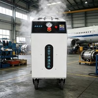 Machine de sablage à glace sèche portable pour nettoyer les agents de démoulage, les résidus de résine et les dépôts de carbone sur les moules à chaud
