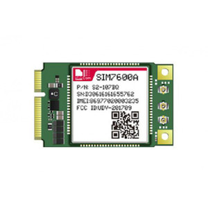 Module IoT 4G Cat4 SIMCOM SIM7600A SA J Mini PCIe, compatible Zigbee MQTT AMQP USB Ethernet pour équipement industriel M2M - Product Image 1